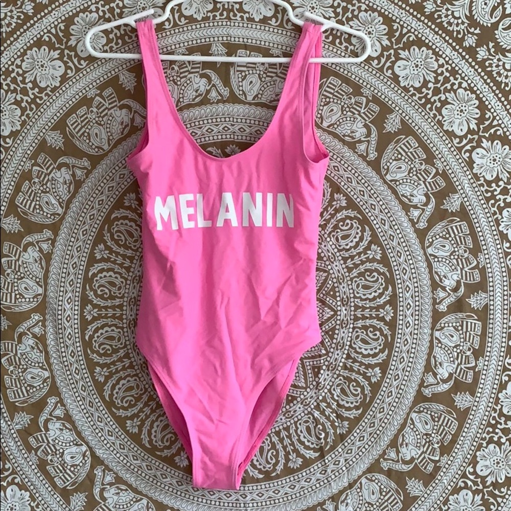 One piece bathing suit